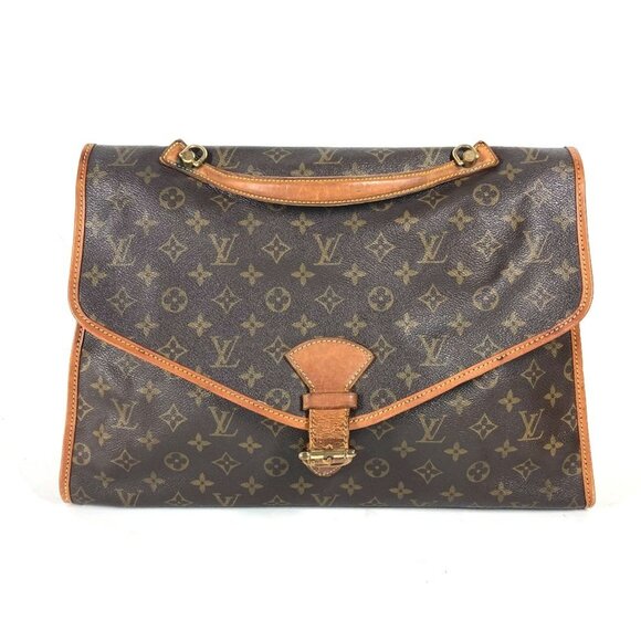 LOUIS VUITTON Brown Monogram Shoulder Bag - Picture 1 of 16